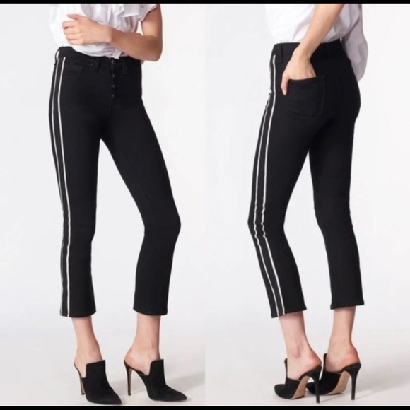 Veronica Beard Carolyn 10" Baby Boot Jeans Raven Black Size 25 - Picture 5 of 16